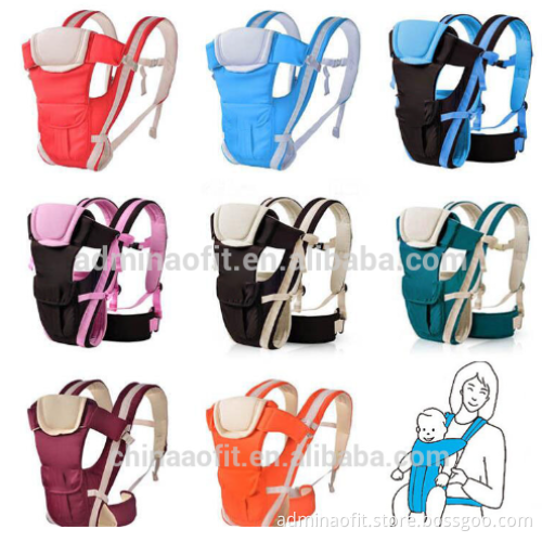 Stylish design breathable comfortable baby backpack soft fabric hip seat safety cheap baby carrier